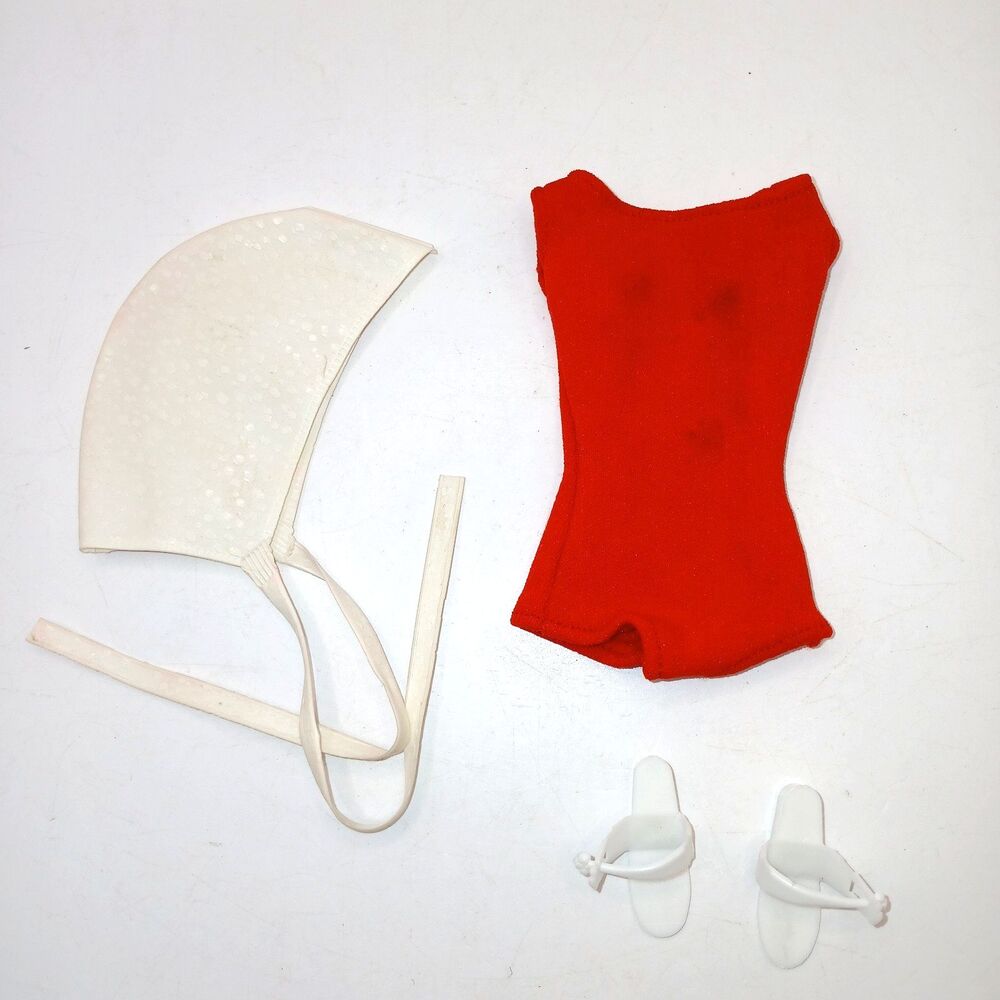 Vtg Tammy Doll #9056-3 Beach Party Swim Bathing Suit Outfit No Doll 1960's TLC